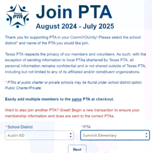 PTA Membership 2024-2025